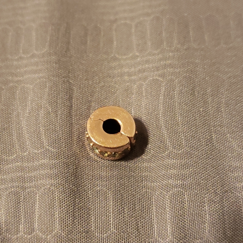 Pandora Rose Gold Spacer Clip Charm